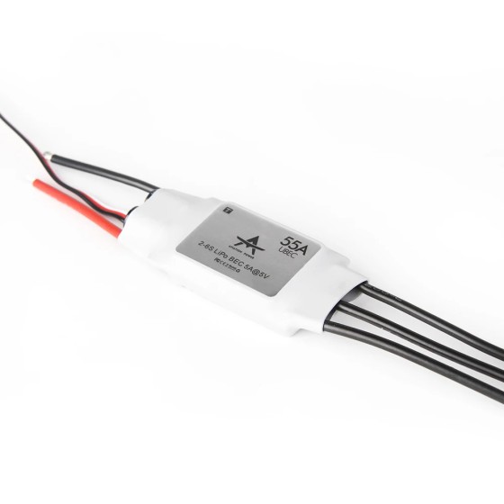 T-MOTOR at 55A 6S UBEC 2-6S Drone Accessories Brushless 5V/5A BEC Output Firmware ESC (for RC Fixed Wing)